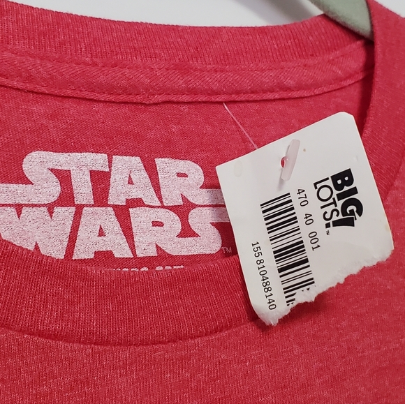 NWT Star Wars Darth Vader Christmas T-shirt Large "Lack of Cheer Disturbing" - Picture 3 of 5